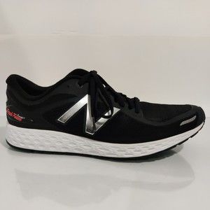 New Balance Mens Fresh Foam Zante V2 Running Shoes Black Low Top Cushioned US 12